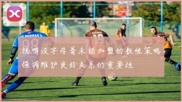杨鸣谈字母哥未能加盟的教练策略强调维护良好关系的重要性